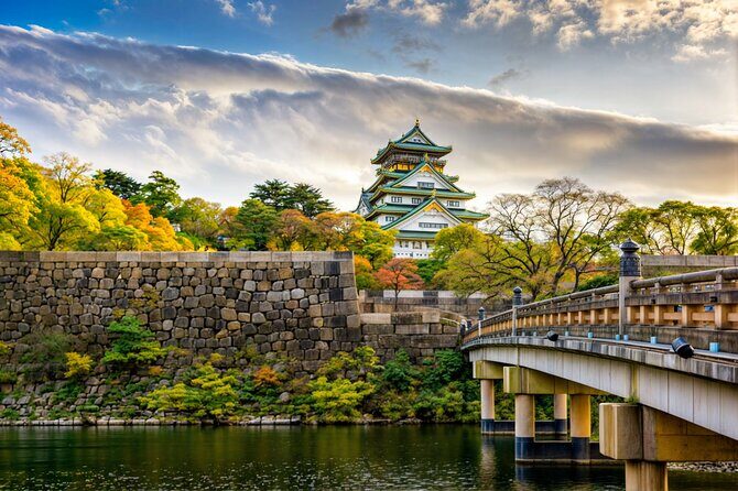 3 Days Private Osaka Kyoto and Nara Tour With English Driver - Day 1 in Osaka: Castle Views, Shrine Stops, Noodles, and a Planned Onsen