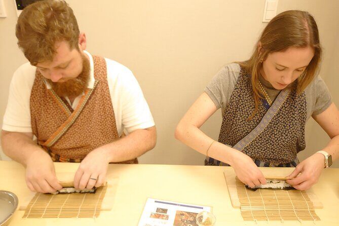 Authentic SUSHI Course Cooking Class - Yakitori skewers and the seasonal dessert finish