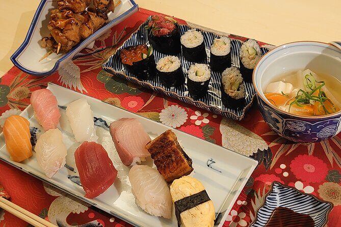 Authentic SUSHI Course Cooking Class - Where to meet and how the 2.5-hour flow works