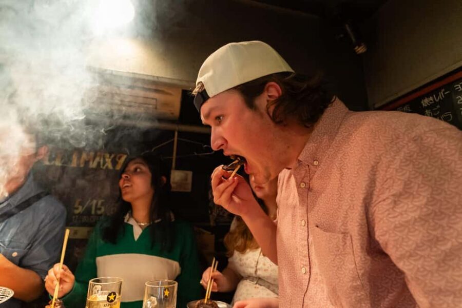 Eat Our Favorites! Osaka’s Backstreet Dining - Tenjinbashi after dark: the walk is part of the meal