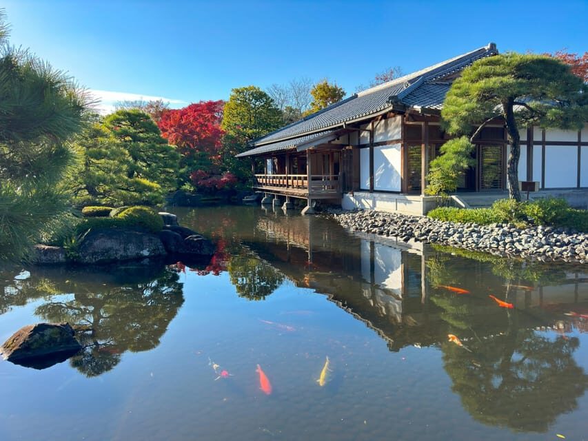 From Osaka: Himeji Castle, Arima Onsen & Mt. Rokko Day Tour - Koko-en Garden: nine gardens built to frame Himeji