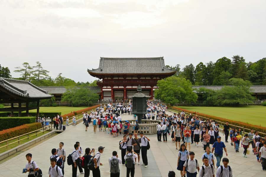 From Osaka: Nara, Kiyomizu-dera & Fushimi Inari Trip - Fushimi Inari Taisha: torii gates and the walk up Mount Inari