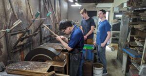 From Osaka: Sakai Knife Maker or Blacksmith Walking Tour - The mochi shop stop: why the sweets fit the theme