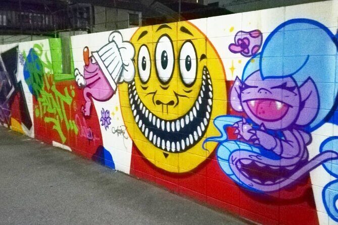 Hidden Osaka Foodie Tour: Nishinari Backstreets & Local Dining - Street art and neighborhood stories you can actually use