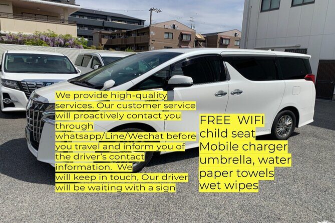 Kansai/KIX Airport to or from Osaka/Kyoto Private Transfer - Communication that actually helps: WhatsApp and translation support