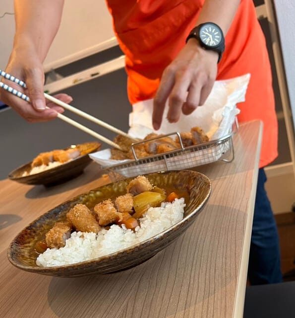 Katsu Curry OR Bento Making Cooking Class & Local Shop Tour - Lunch you made yourself: eating, reflecting, and getting the taste right