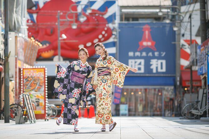 Kimono experience and Photo Session in Osaka - Choosing From 100+ Kimono (and Actually Enjoying It)