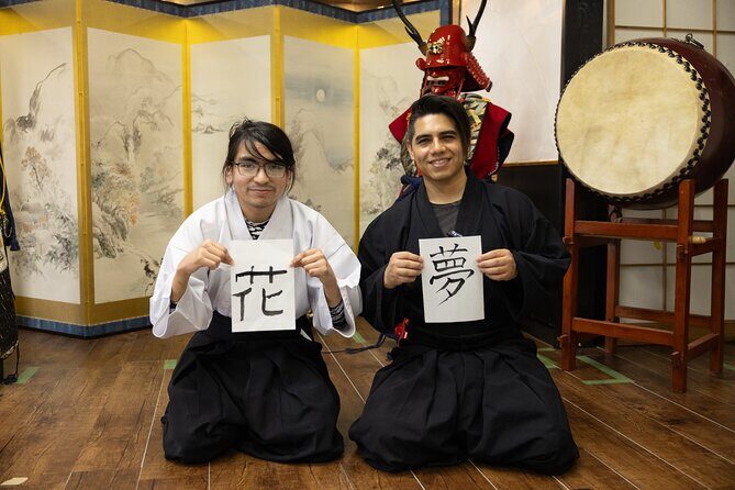 Learning Zen of Japanese Calligraphy in kimono near Osaka Castle - Zen of Japanese Calligraphy: Why This Osaka Castle Area Class Feels Special