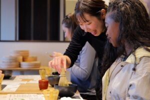Matcha Making Class in Osaka with Authentic Japanese Sweets Set - The matcha technique part: beginner-safe, not tourist-performative