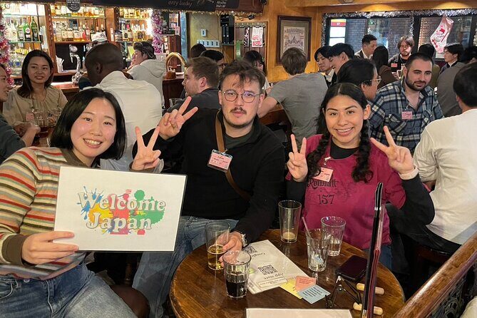 Meet Locals and Japanese Speaking Experience at British Pub Osaka - Key highlights you’ll feel right away