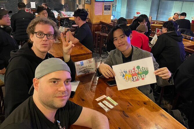 Meet Locals and Japanese Speaking Experience at British Pub Osaka - English and Japanese Practice Without Pressure
