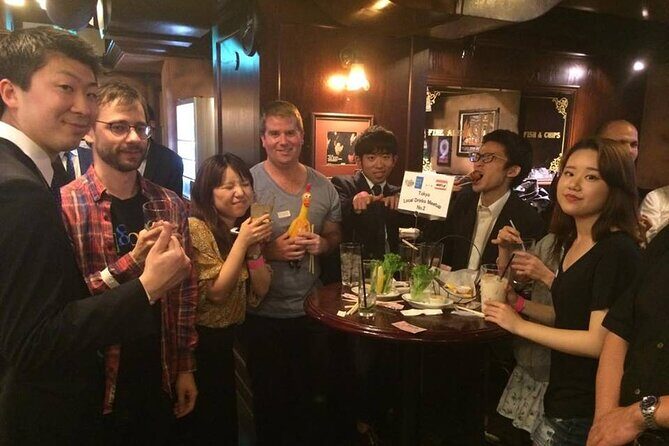 Meet Locals experience Fun Chat Drink Osaka International Party - Where you meet and why HUB Umeda Chayamachi helps
