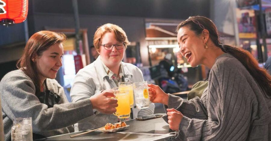 Osaka: Bar-Hopping Night Tour in Namba - Key highlights worth your attention