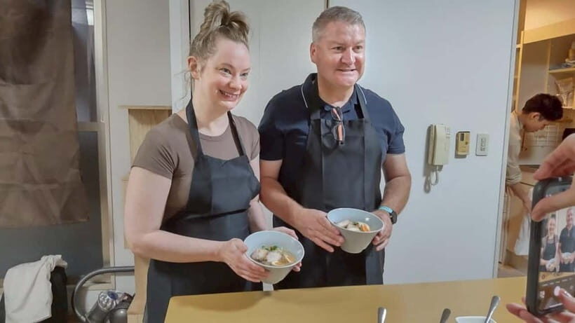 Osaka: Cooking Class Ramen & Gyoza Course in Nanba - Dietary fit: vegetarian and vegan accommodations you should ask about