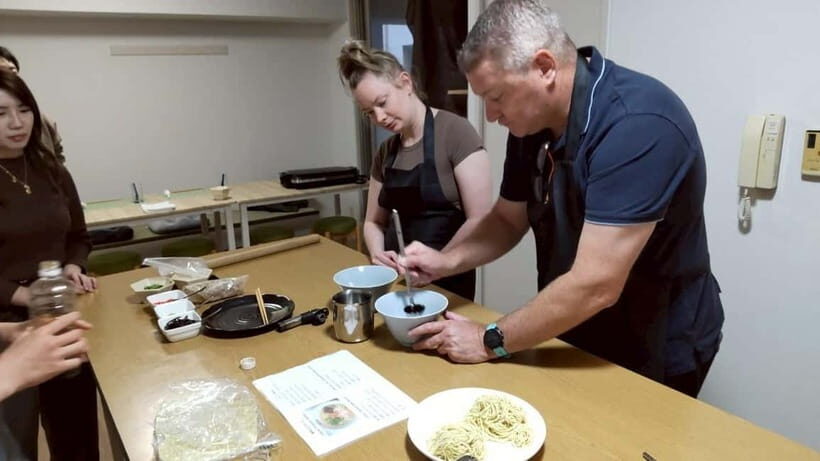Osaka: Cooking Class Ramen & Gyoza Course in Nanba - Where it is in Nanba: Dear Court Semba, Room 303