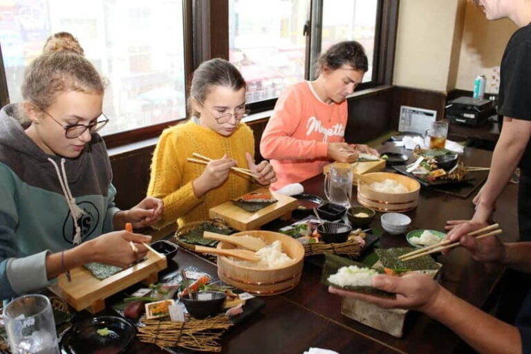 Osaka Dotonbori: Hand Roll Sushi Experience - The 2-Hour Flow: What Happens From Sushi Basics to Your Own Rolls