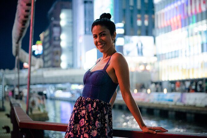 Osaka Dotonbori Night Photoshoot - Private | Pro Photographer - What you get in 60 minutes: 30 edits and high-res delivery