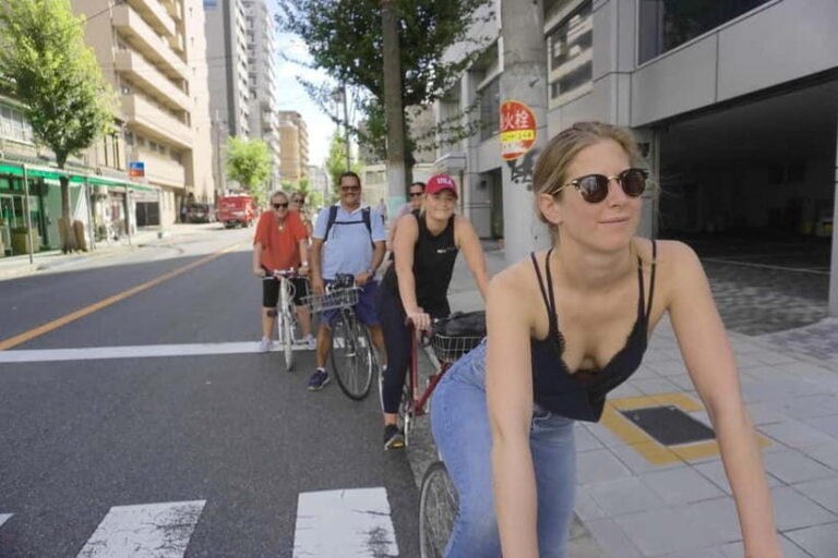 Osaka E-Bike Tour With A Local Guide - Where you meet and what to bring (without turning it into a chore)