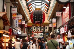 Osaka Early Morning Tour with English-Speaking Guide Dotonbori - Meeting at Osaka Castle Park, then finishing at the Glico sign