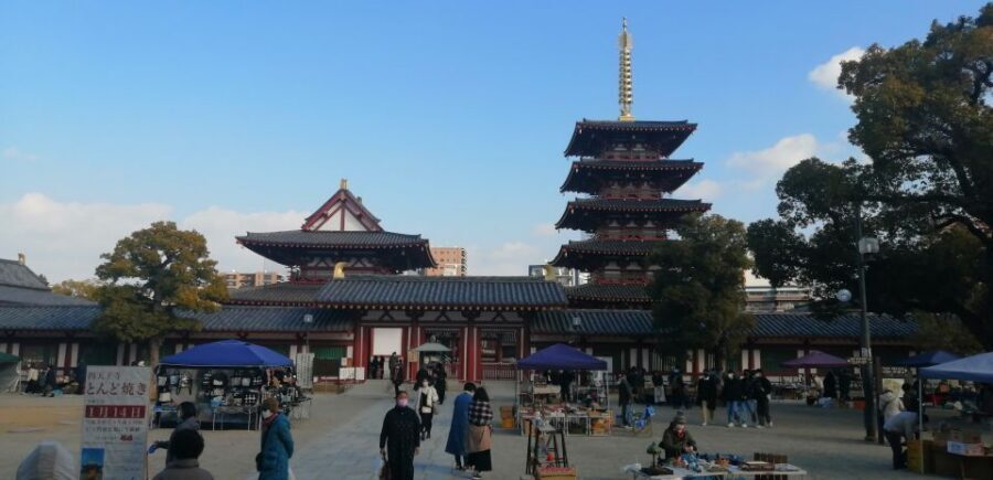 Osaka: Five Must-See Highlights Walking Tour & Ramen Lunch - Shinsekai and Tsutenkaku: Retro Streets and That Special Photo Moment