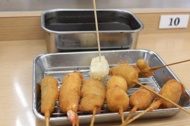 Osaka: Food Tour at Night with Tastings - Meeting at Starbucks Tsutaya Ebisu-Bashi: Simple, But Be Ready