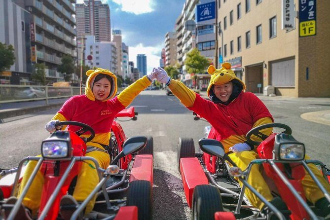 Osaka Go Karting Tour with Funny Costume - What You Get for $46.43: Karts, Costumes, and Insurance