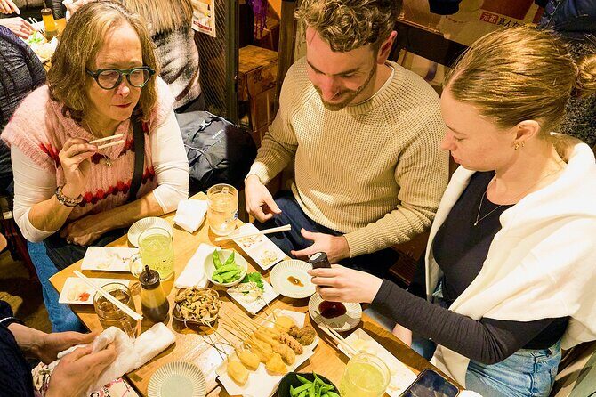 Osaka: Guided Food Tour with 12 Dishes at 4 Local Eateries - Stop-by-stop style: what each part of the meal teaches you