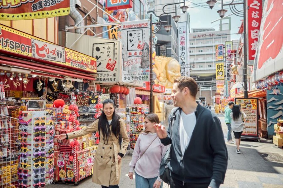 Osaka: Highlights & Hidden Gems Private Walking Tour - Soemon-cho and the 400-year feel: old entertainment with modern street life
