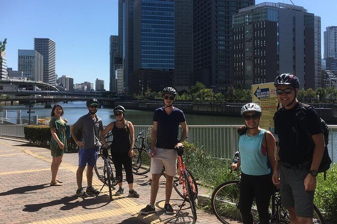 Osaka in a Nutshell: Three hour bike tour - Stop 1: Nakanoshima Park and the old-business-district vibe
