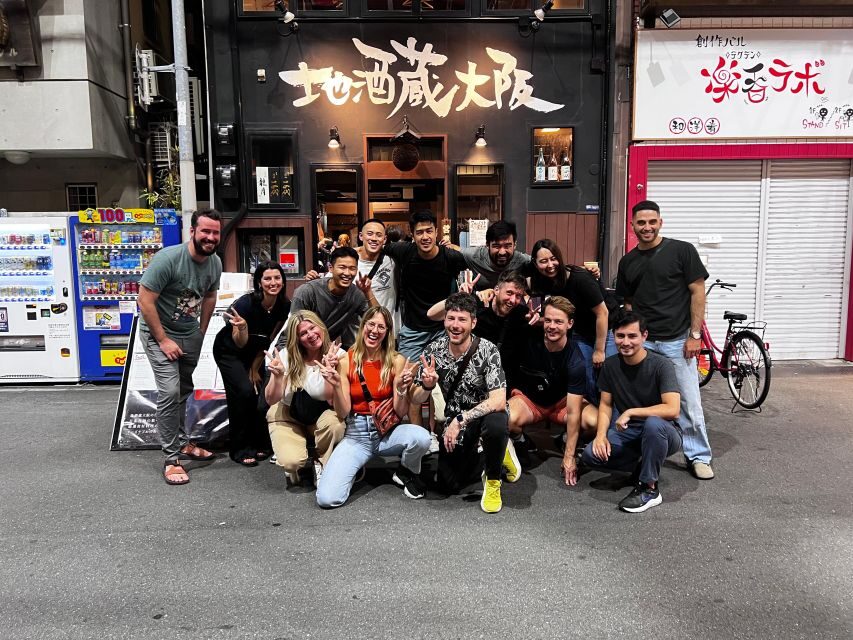 Osaka: Izakaya Bars Guided Walking Tour - Entering Osaka’s Nightlife With a Real Route (Not Random Wandering)