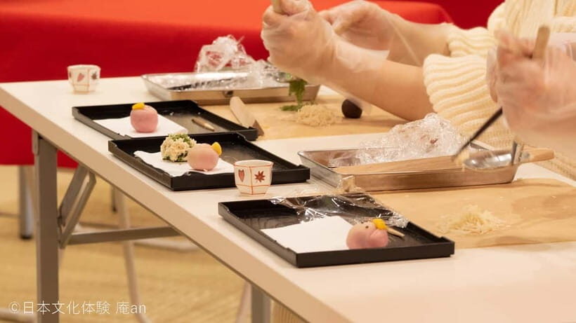 Osaka: Japanese Traditional Sweets Making and Tea Ceremony - What You’ll Make: Two Seasonal Nerikiri Sweets