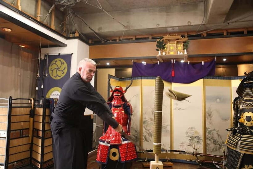 Osaka: Learn Bushido - Trial Slashing with Samurai Sword - Sword Basics: Belt Walks and Iai Practice (Where Form Matters)