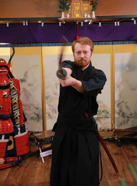 Osaka: Learn Bushido - Trial Slashing with Samurai Sword - Trial Slashing: Cutting Rolled Straw with a Real Katana