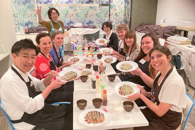 Osaka Okonomiyaki Cooking Experience! - The Local Connection: Aprons, Family Help, and Real Conversation