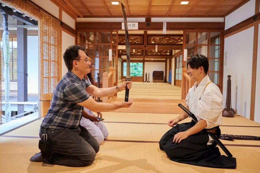 Osaka: Private Samurai Experience - Train with Sword Master - Key points to know before you go