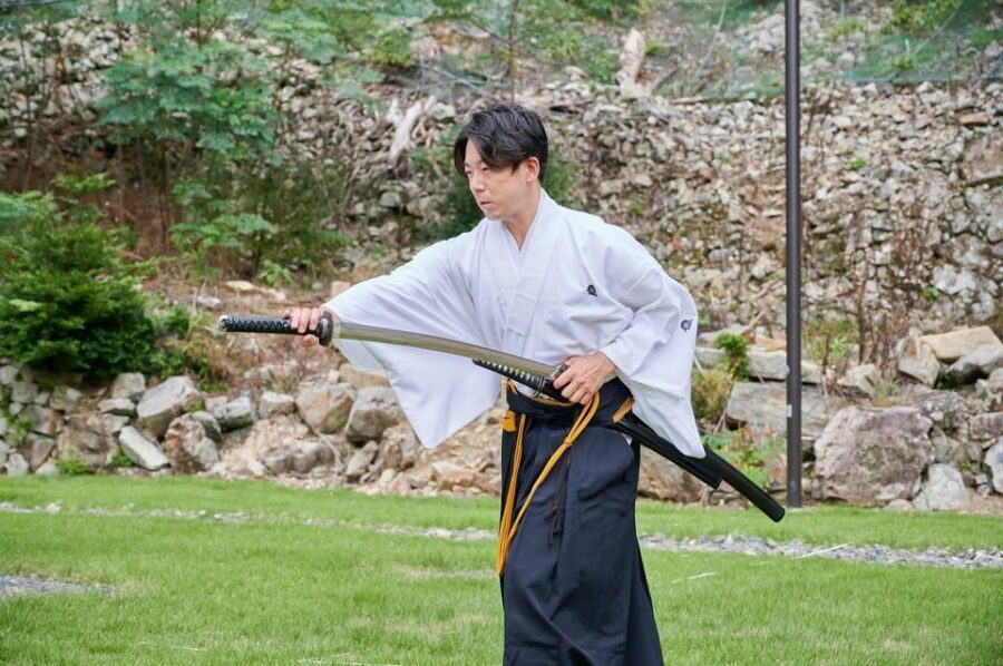 Osaka: Private Samurai Experience - Train with Sword Master - Samurai training in Minoh: the setting matters