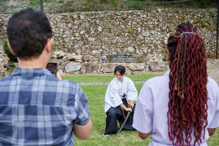Osaka: Private Samurai Experience - Train with Sword Master - First you watch: Watanabe’s performance sets the standard