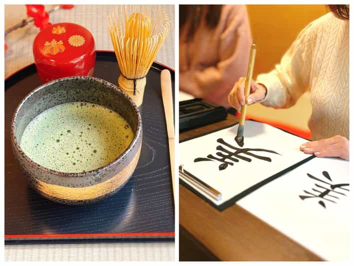 Osaka: Private Tea Ceremony and Calligraphy Experience - Calligraphy Hour: Choose Your Theme, Pick Your Kanji, Write Your Name