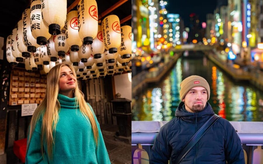 Osaka: Private Vibrant Nighttime Photoshoot (Dotonbori) - The experience vibe: private attention, fast comfort, and posing help that actually works