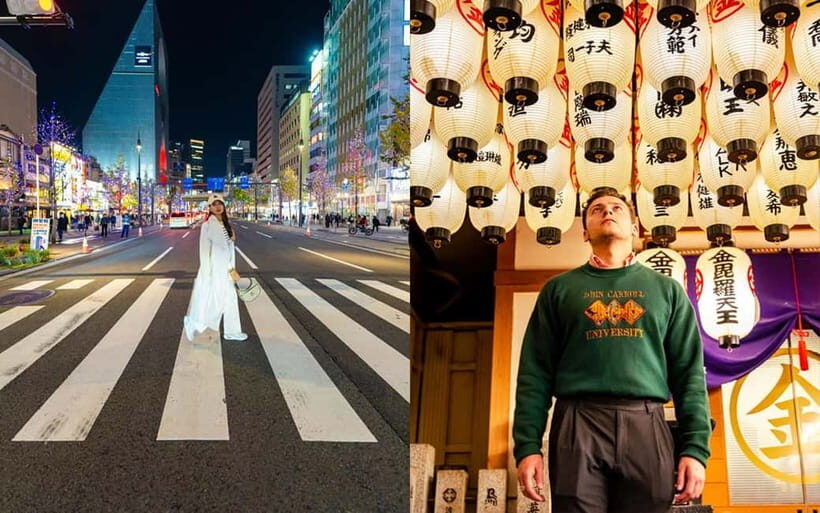 Osaka: Private Vibrant Nighttime Photoshoot (Dotonbori) - Hozenji Yokocho: lantern-lit contrast that makes your Osaka set feel layered