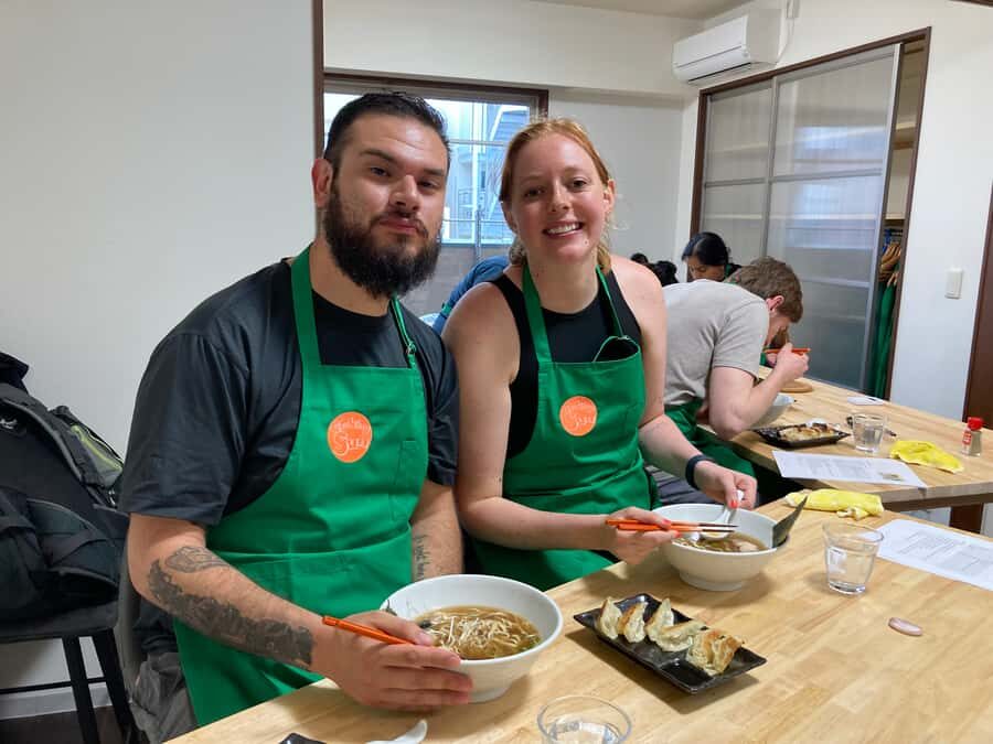 Osaka: Ramen and Gyoza Cooking Class in Dotonbori - What You Eat at the End, Plus the Take-Home Recipes