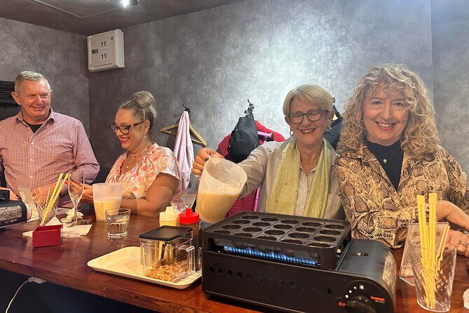 Osaka Sake Tasting & Takoyaki Cooking Experience - How the two-hour flow keeps both the sake and the cooking on track