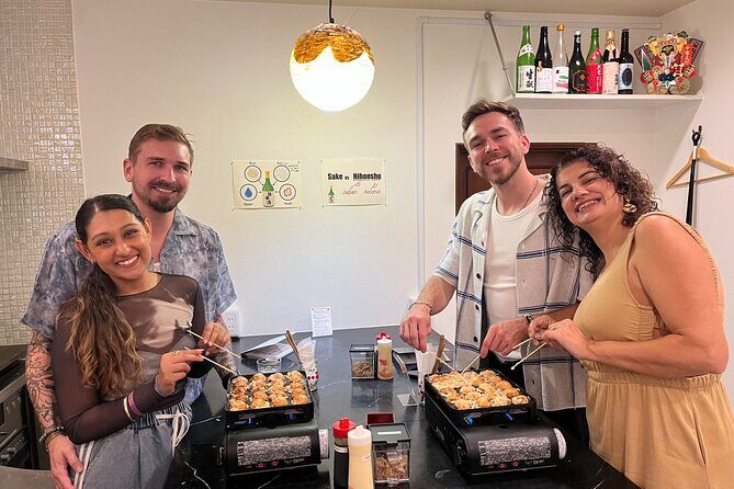 Osaka Sake Tasting & Takoyaki Cooking Experience - Who should book (and who might pause)