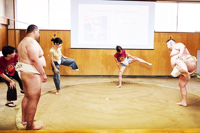 Osaka Sumo Experience with Live Show and Audience Challenge - Training demos, rituals, and the rules you’ll remember