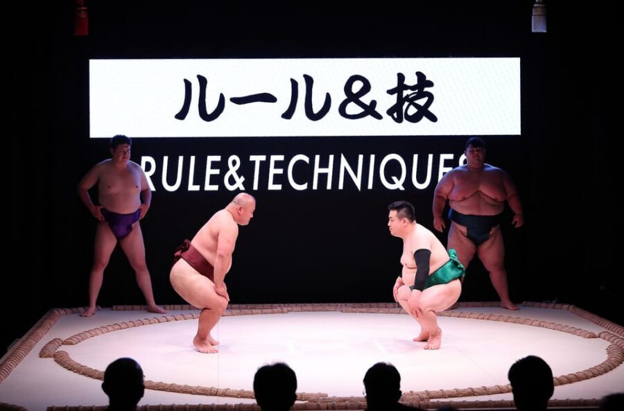 Osaka: Sumo Stage Show with Bento or Snack + Fight & Photo - Timing: the 30-minute early arrival + the rakugo warm-up you shouldn’t skip