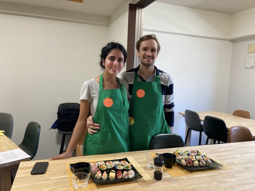 Osaka: Sushi Class in Dotonbori - Finding Cooking Sun Osaka, Room 202, without wasting time