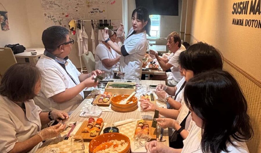 Osaka: Sushi Making in Spacious Studio (SAME-DAY OK!) - Fish, Vegetables, and Allergies: How to Plan Your Toppings