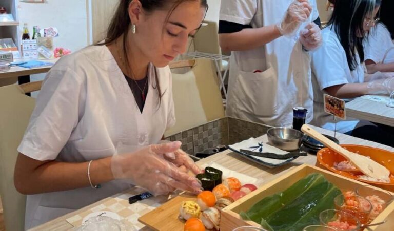 Osaka: Sushi Making in Spacious Studio (SAME-DAY OK!) - Building Nigiri and Gunkan (and Sometimes More) With Clear Guidance