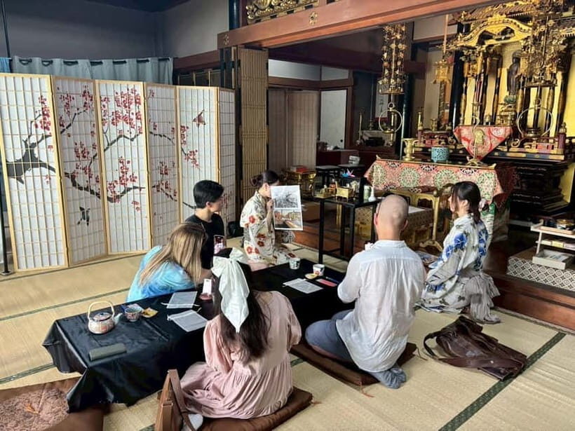 Osaka: Temple Tour and Traditional Calligraphy Lesson - Who should book this Saishoji temple calligraphy lesson