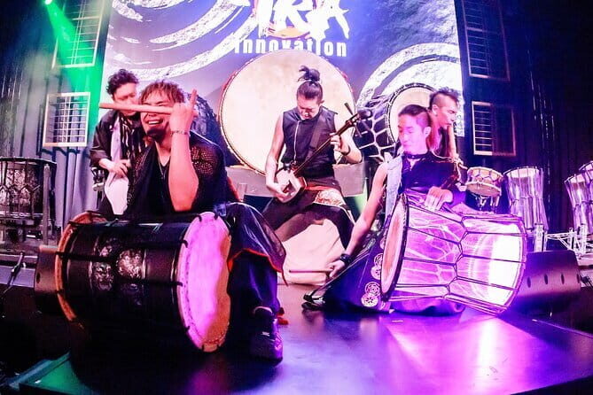 Osaka: UTAGE Modern Japanese Taiko Live Show - The instruments: taiko is the star, but the mix is the point